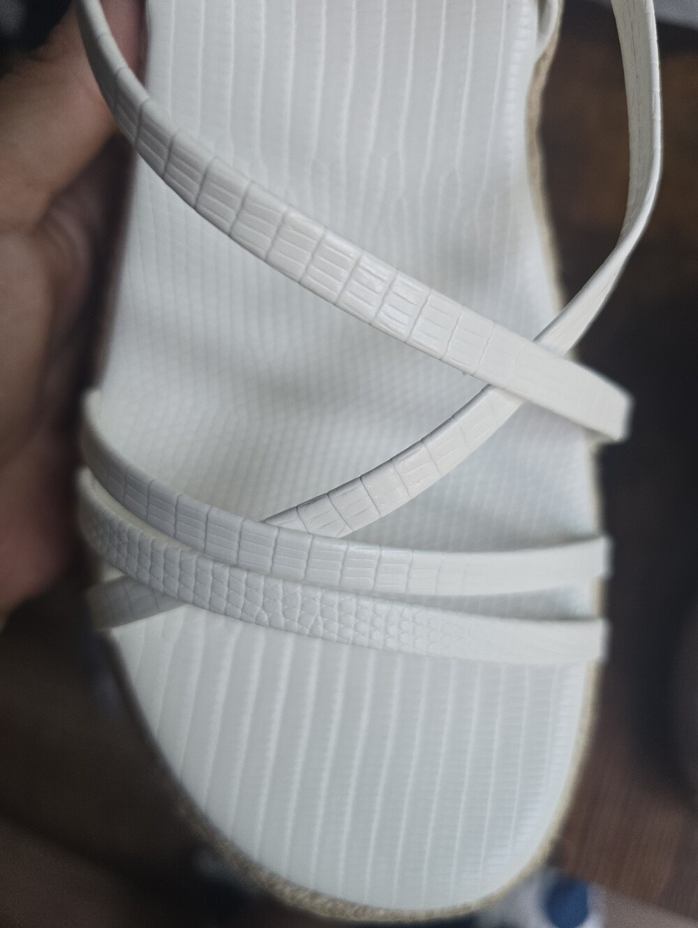 Topshop White Espadrille Wedges - Picture 7 of 10